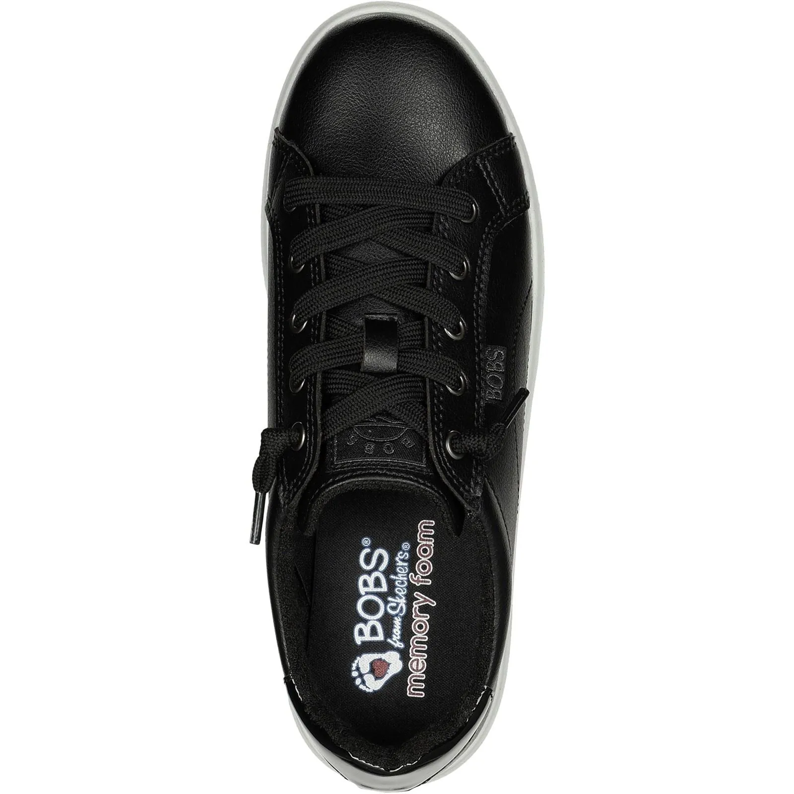 Skechers Women's BOBS D'Vine Instant Delight Trainer in Black