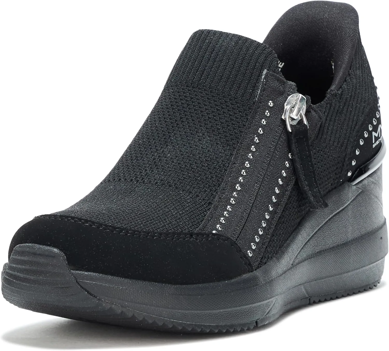 Skechers Women's The Triple Wedge-Krissie Hands Free Slip-ins Sneaker