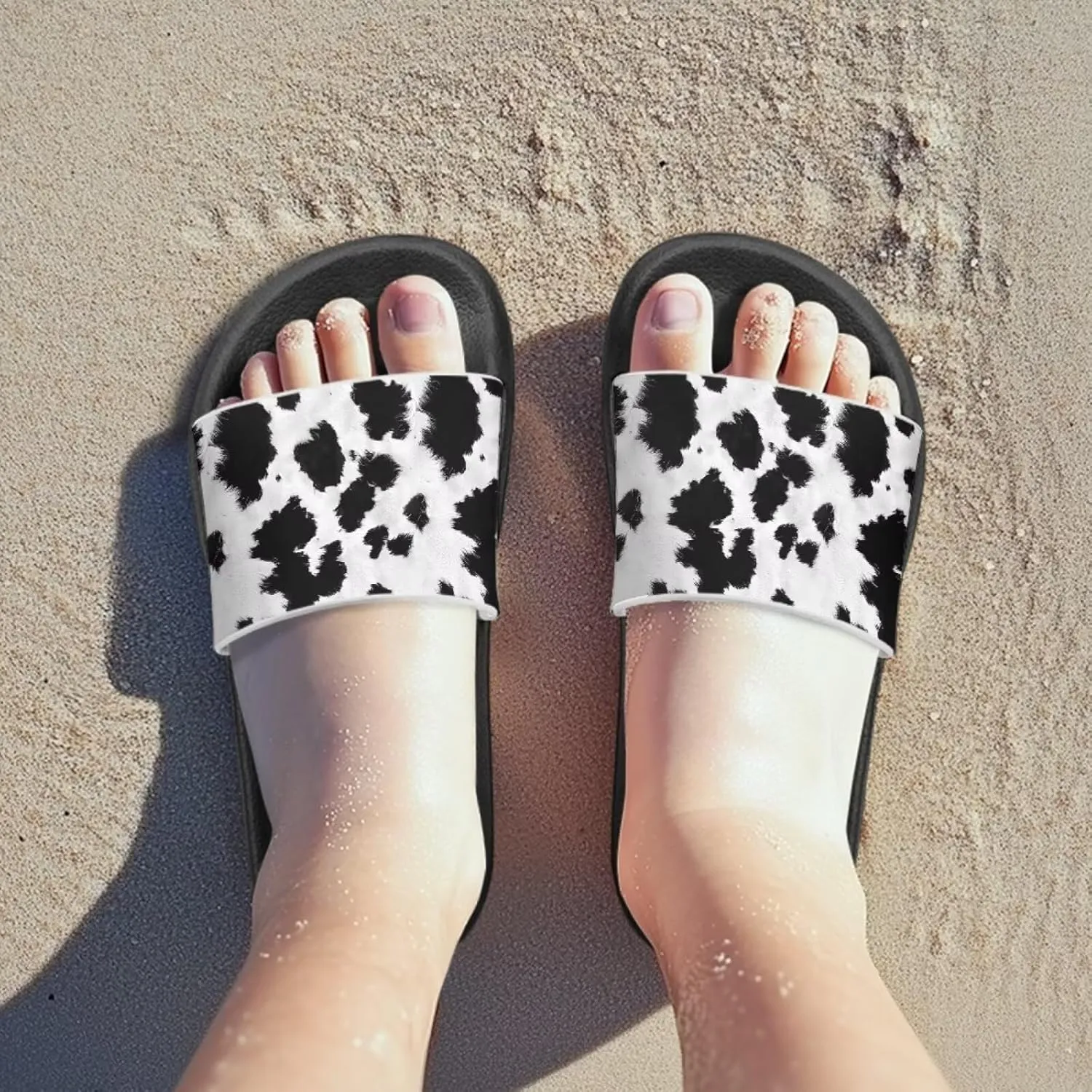 Slide Sandals for Unisex Child Soft Footbed Sandal Comfort Slip On Summer Slippers for Beach Pool