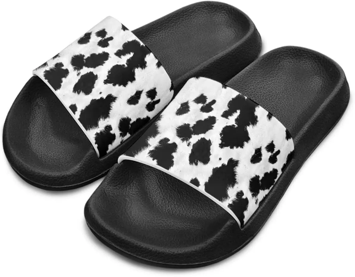 Slide Sandals for Unisex Child Soft Footbed Sandal Comfort Slip On Summer Slippers for Beach Pool