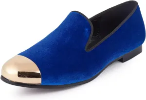 Slip On Formal Dress Shoes Men Velvet Tuxedo Loafers