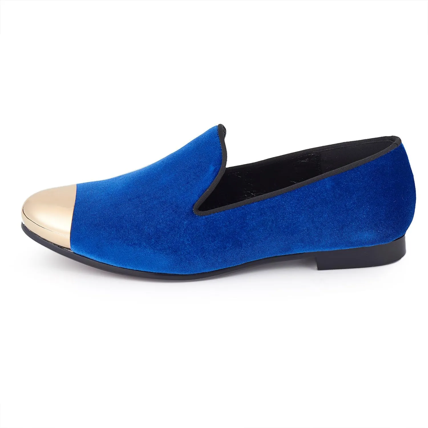 Slip On Formal Dress Shoes Men Velvet Tuxedo Loafers