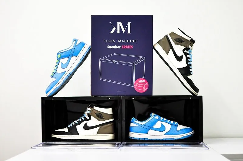 Sneaker Crates | Shoe Storage Box | Side Opening