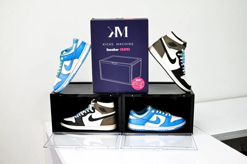 Sneaker Crates | Shoe Storage Box | Side Opening