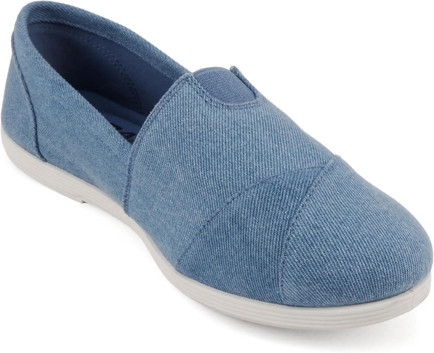 Soda Shoes Women's Obji Round Toe Casual Flat with Padded Insole