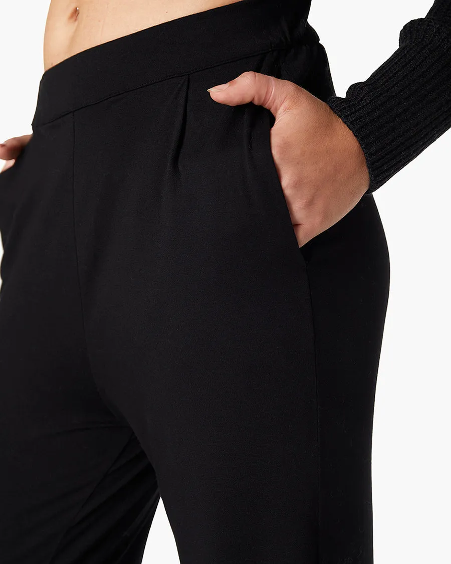 Soft Touch Stretch Pant - Black