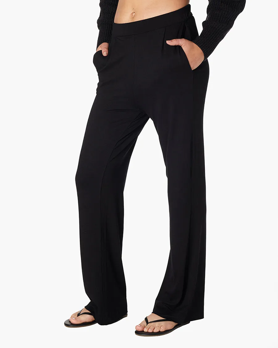 Soft Touch Stretch Pant - Black