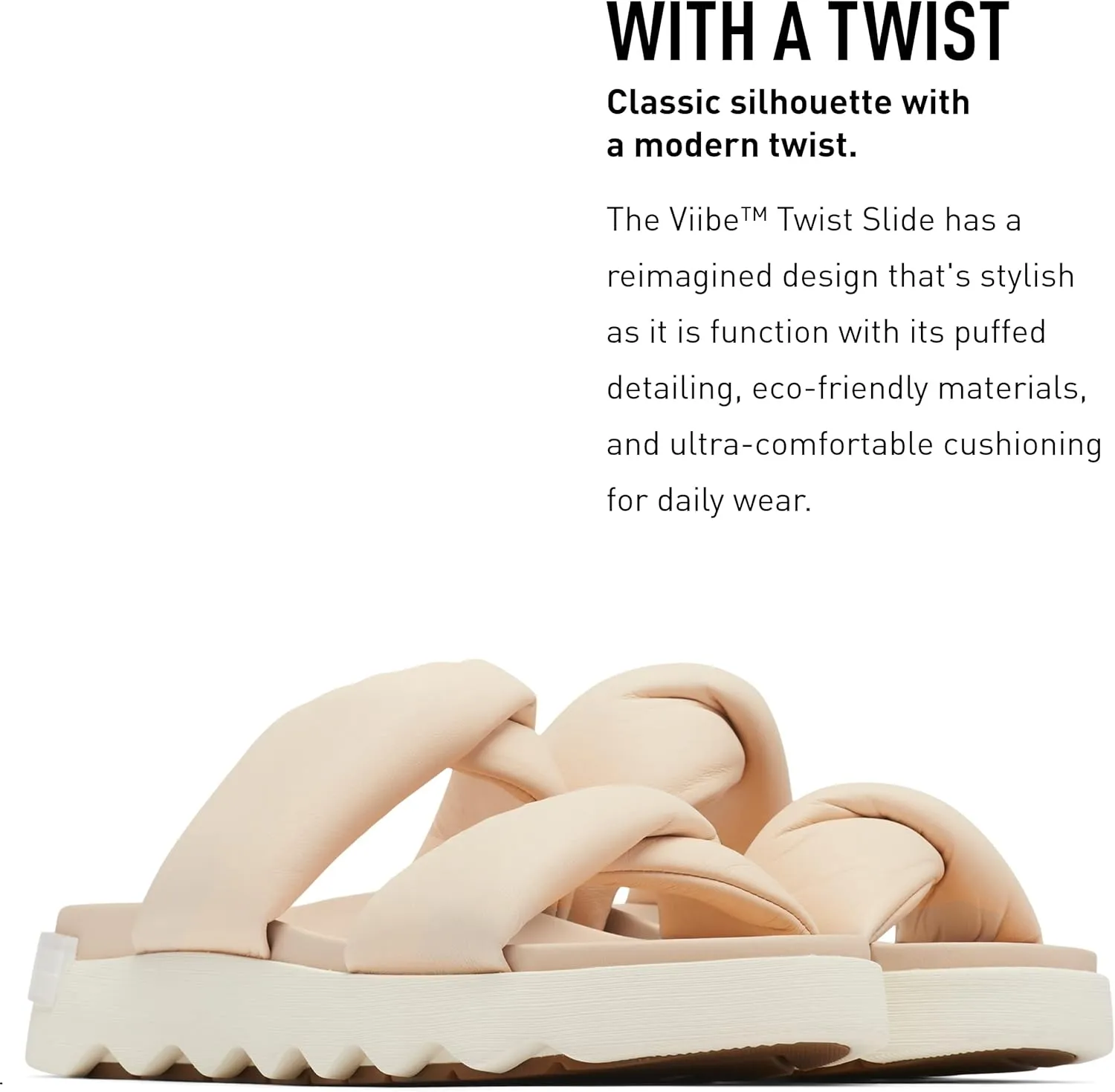 Sorel Women's Viibe Twist Slide Sandals