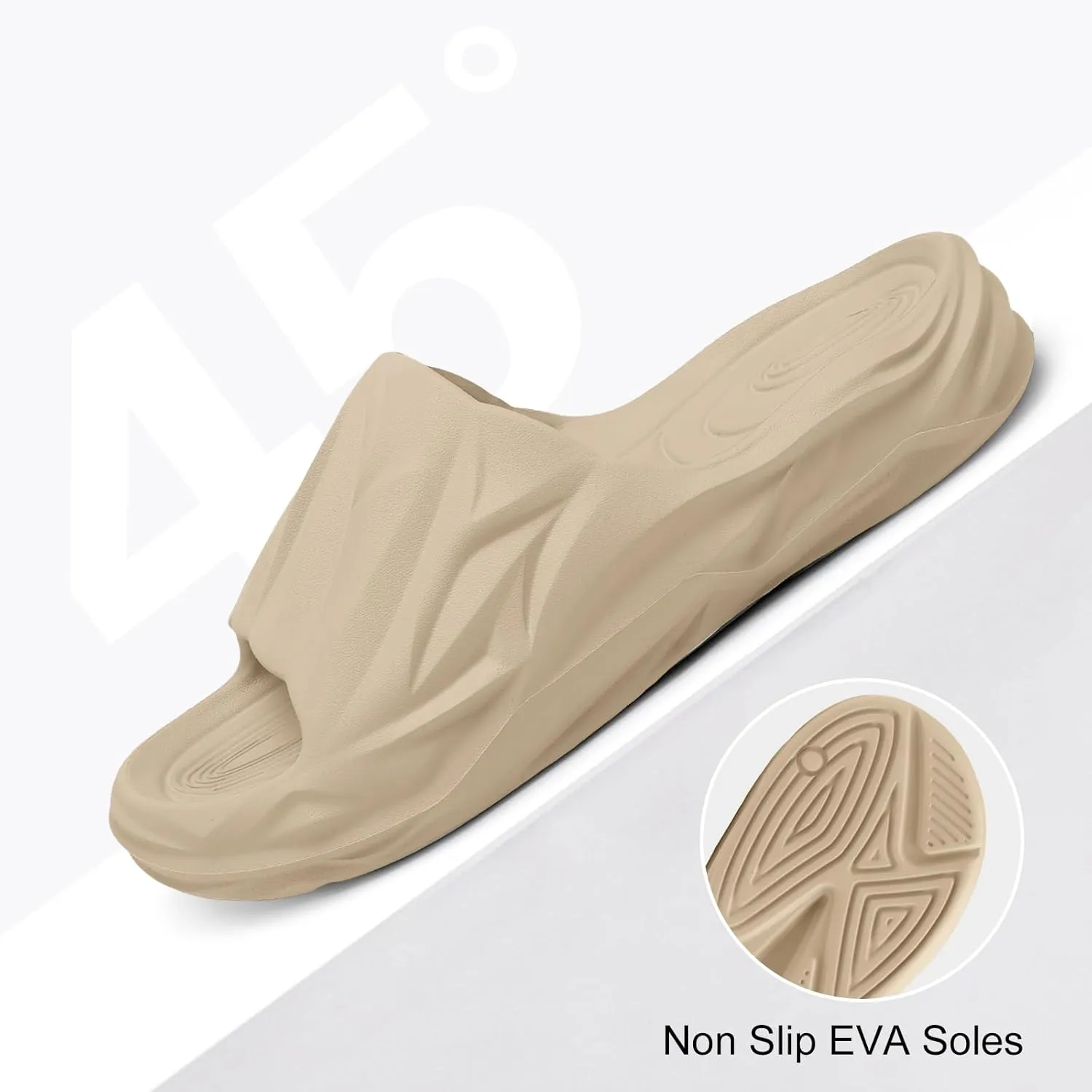 Spesoul Cloud Slides for Men Women Soft Thick Sole Slide Sandals Recovery Foam Pillow Slippers for House Shower Pool Beach Indoor Outdoor Walking