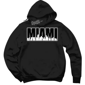 Suede Panda Dunk Sneaker Hoodie Miami Graphic