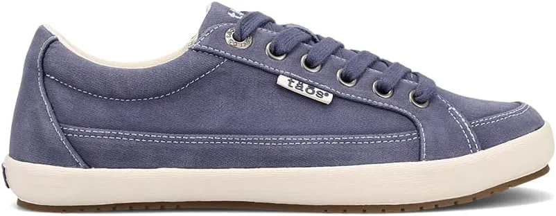 Taos Moc Star 2 Women's Sneaker - Fresh Canvas Design with Removable Footbed, Arch Support and Durable Lightweight Outsole for All Day Walking and Everyday Style