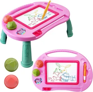Toys for 1-2 Year Old Girls,Magnetic Drawing Board,Toddler Toys for Girls Age 2 3,Erasable Doodle Board for Kids,Learning Toy for Toddler 1 2 3,Gift for 1 2 Year old Kids Christmas Birthday Easter