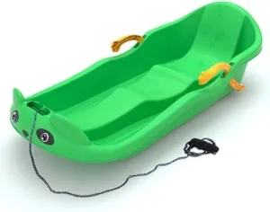 Two-Person, Two-Seater Thickened Sledges, Two-Handle Children's Sledges, Frost-Resistant and Wear-Resistant Sledges, Sledges with Pull Ropes