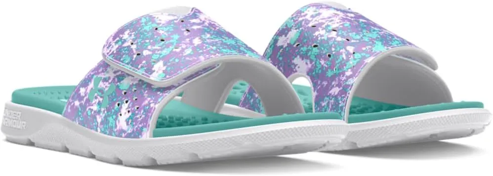 Under Armour Kids' Ignite Pro Graphic Slide Sandal