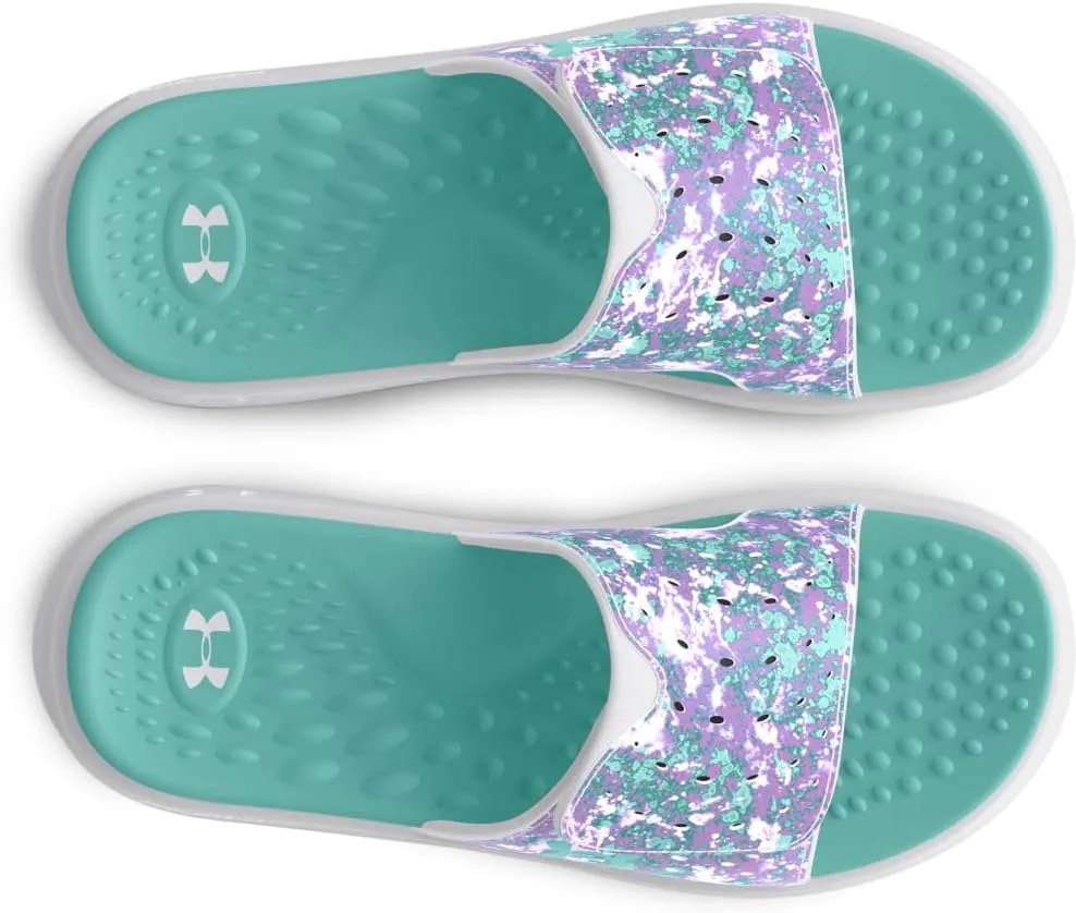 Under Armour Kids' Ignite Pro Graphic Slide Sandal