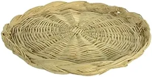 Vacchetti Flat Wicker Round Braid, Multicoloured, Large