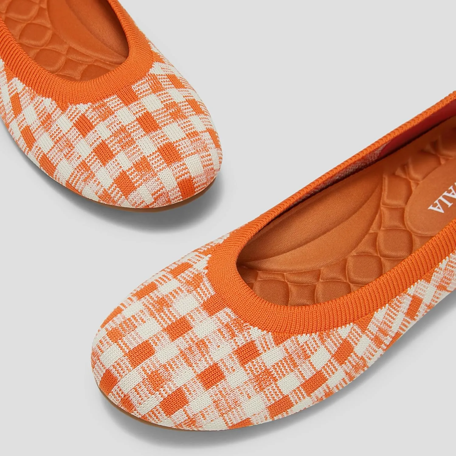 VIVAIA Round-Toe Flat (Claire) Women Comfortable Slip On Ballet Flats Ladies Leather Flats Shoes