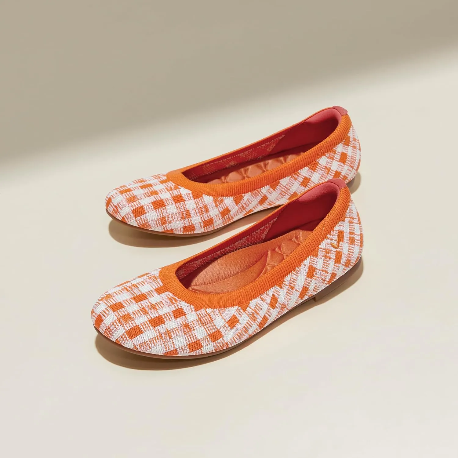 VIVAIA Round-Toe Flat (Claire) Women Comfortable Slip On Ballet Flats Ladies Leather Flats Shoes