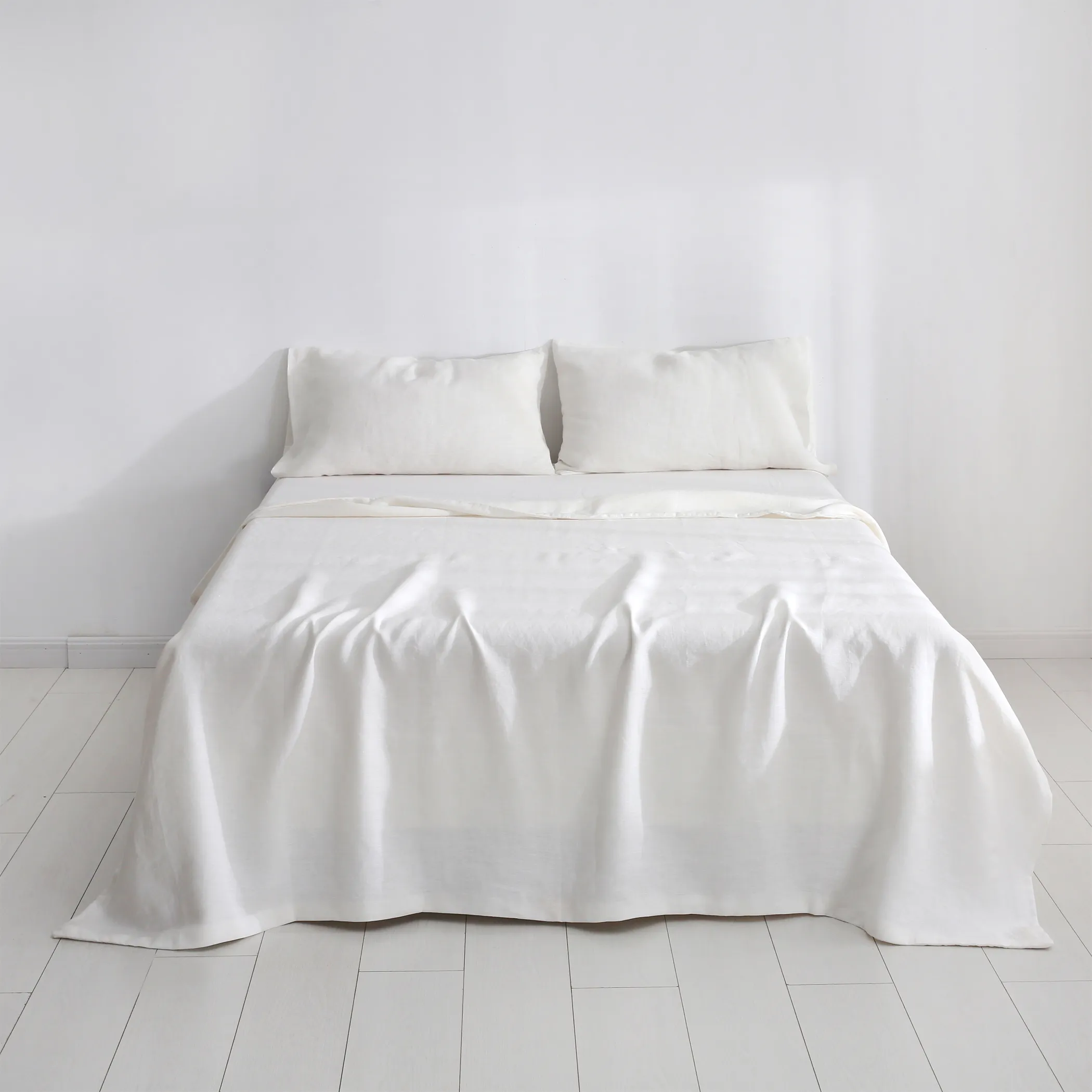 White 100% Hemp Flat Sheet