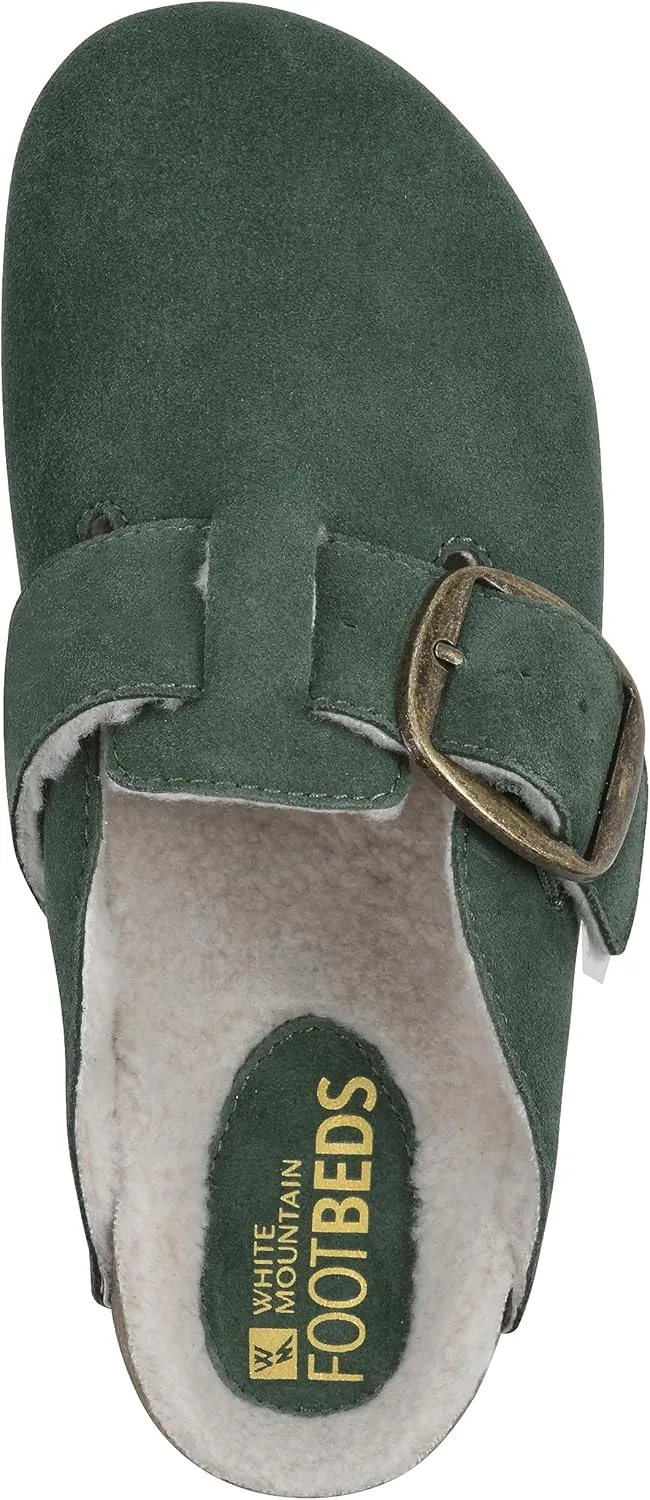 WHITE MOUNTAIN Women's Shoes Big Sur Clog Footbed
