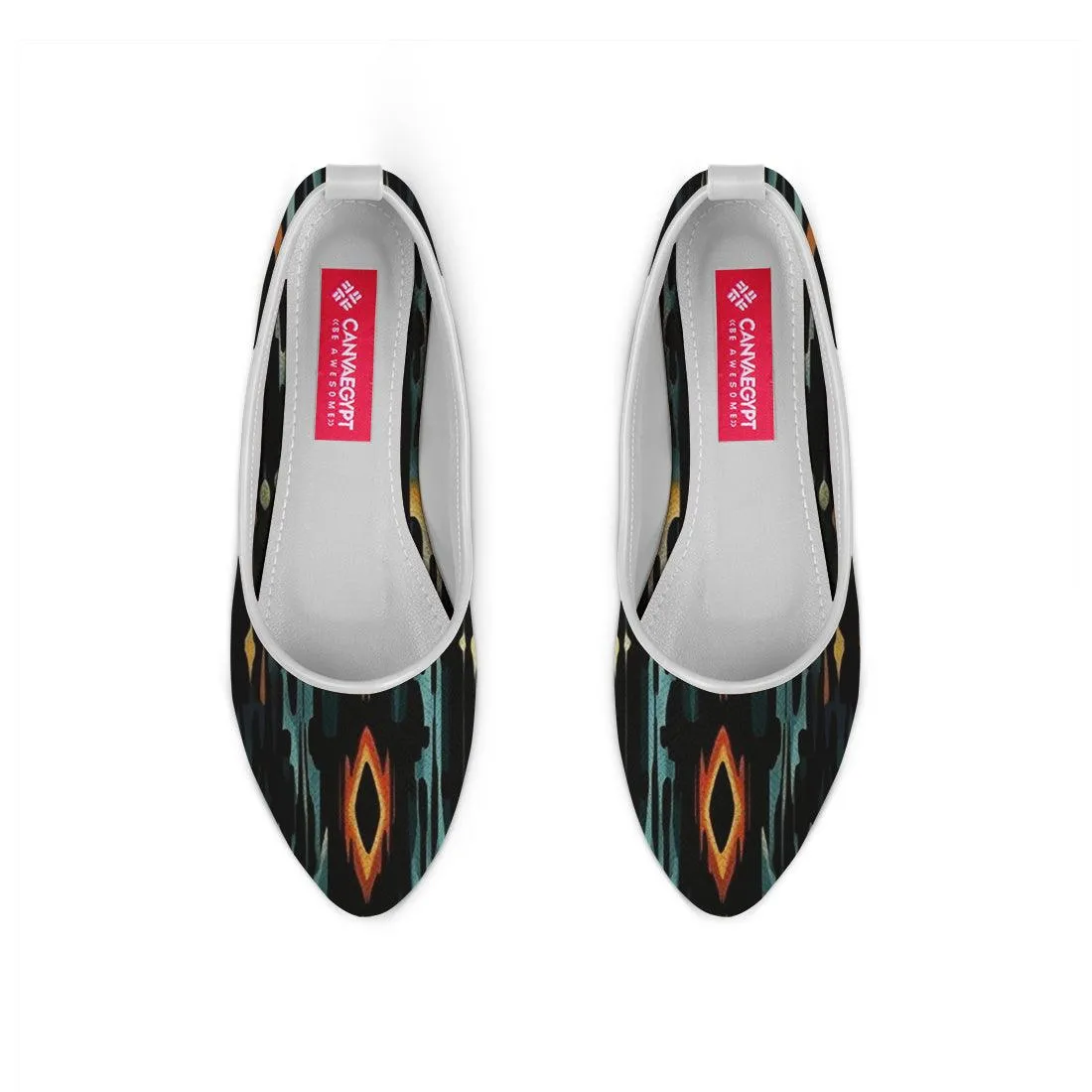 White Round Toe Shoe Ignite