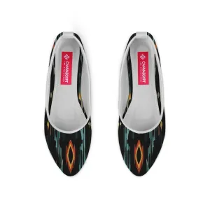 White Round Toe Shoe Ignite