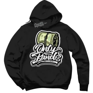 White Thunder 4s Sneaker Hoodie Only Bands Graphic
