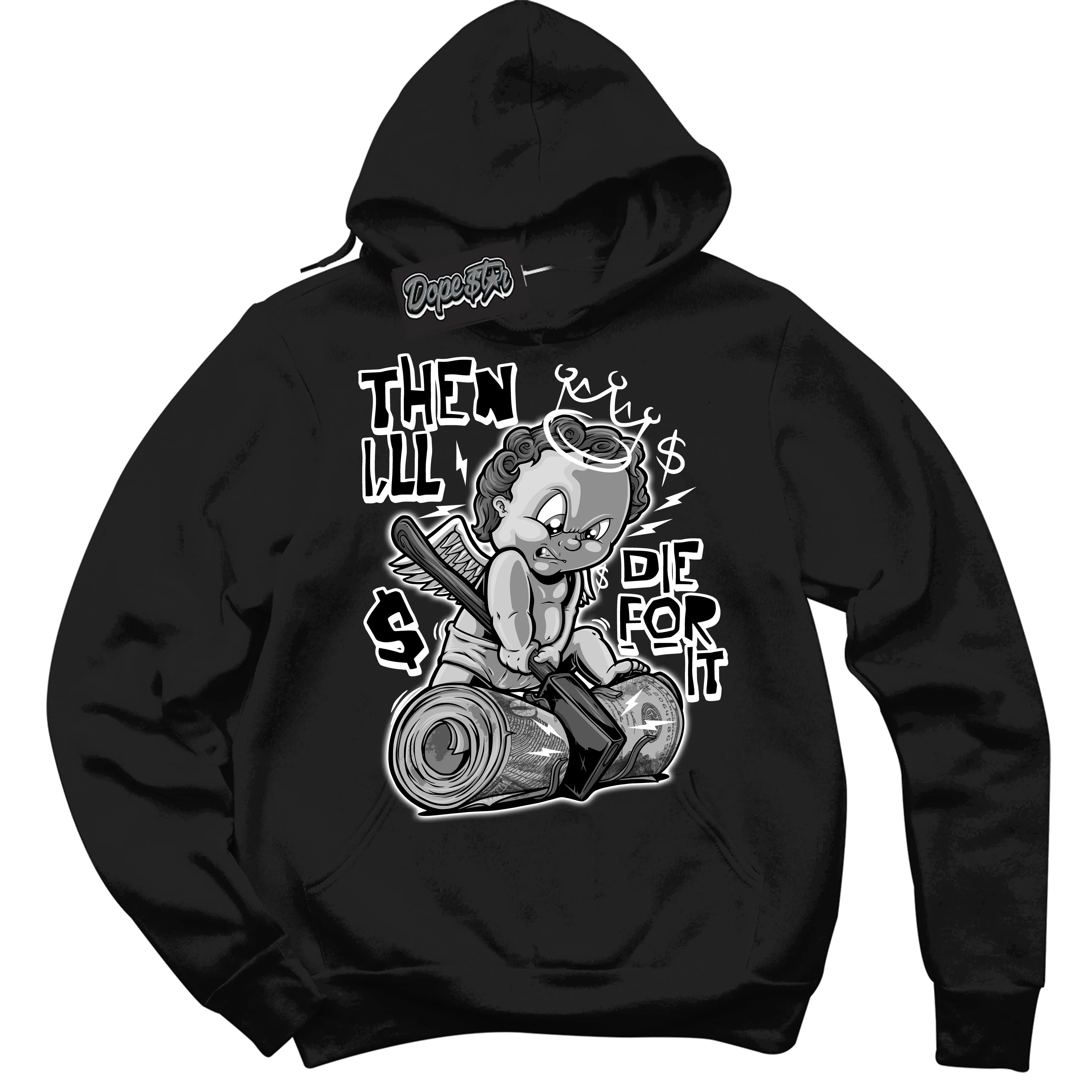 White Thunder 4s Sneaker Hoodie Then I'll Graphic