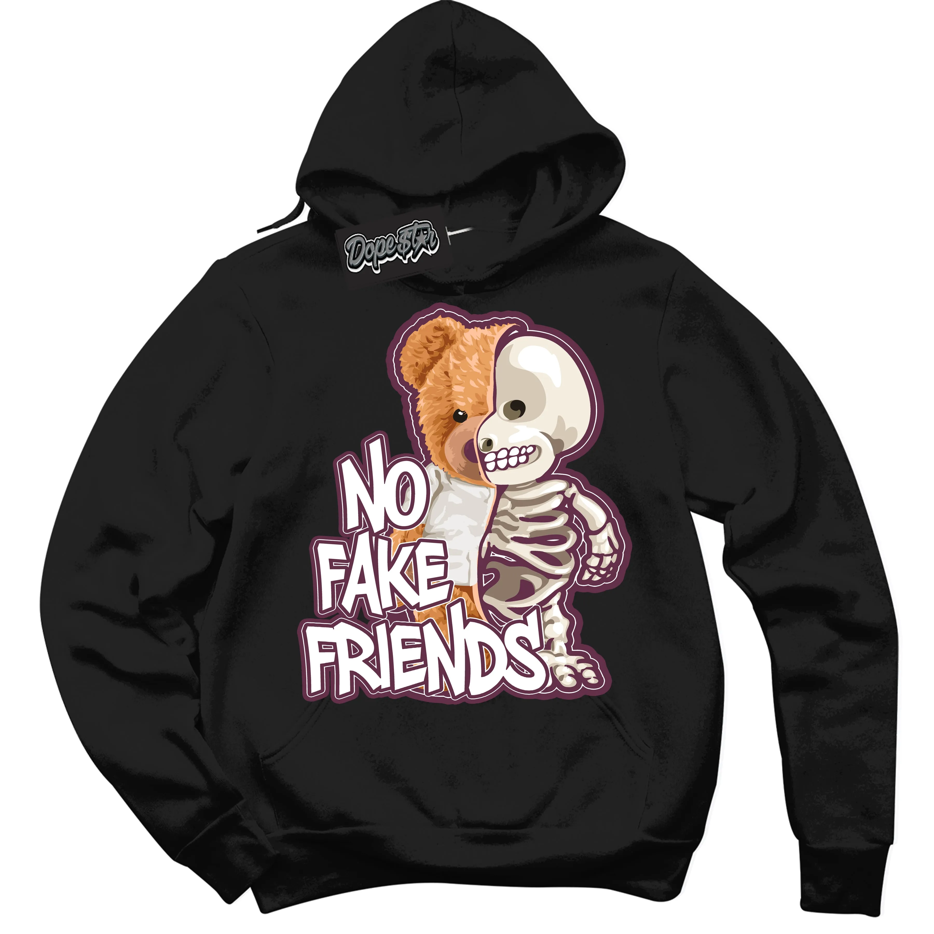 White Viotech Dunks Sneaker Hoodie No Fake Friends Graphic