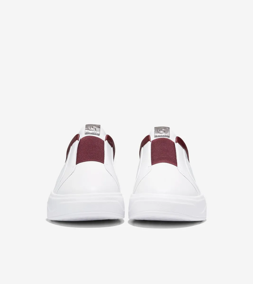 White/Bloodstone On Sneaker Running out fast Low Grandpro Top Shoes Cole Full product range Slip Haan Demi Optic