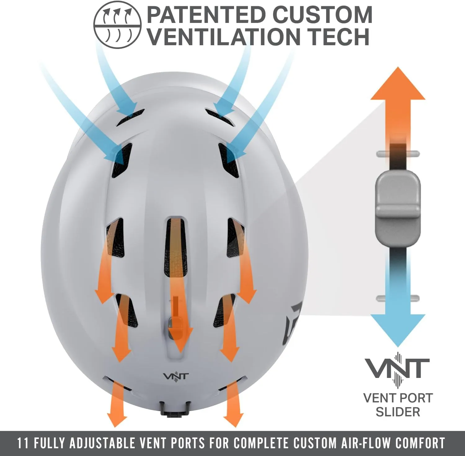 Wildhorn Drift Snowboard Helmet, Ski Helmet Women Men & Youth - US Ski Team Official Supplier - Lightweight with 13 Adjustable Vents, Premium Construction