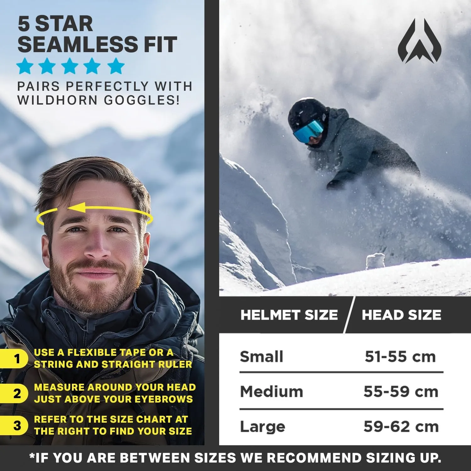 Wildhorn Drift Snowboard Helmet, Ski Helmet Women Men & Youth - US Ski Team Official Supplier - Lightweight with 13 Adjustable Vents, Premium Construction