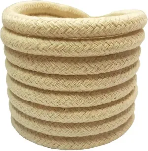 Windproof Rope Lighter Retro Trench Rattlesnake Rope Velvet Metal Lighter Fire Starter Camping Outdoors,No Need for Kerosene/Gas (10M(393.7In))