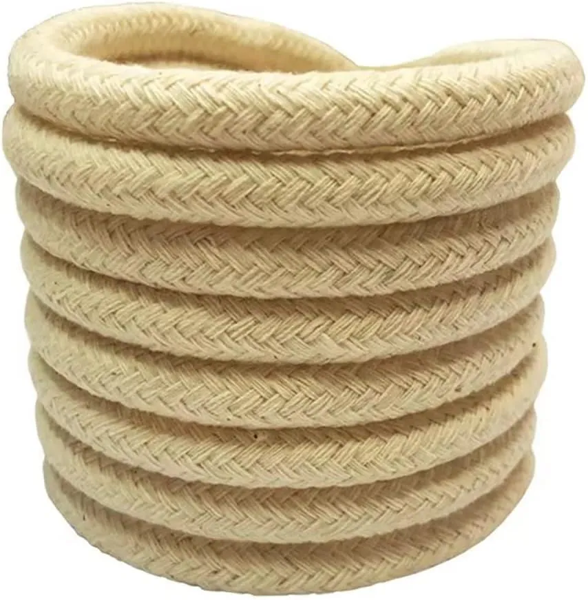 Windproof Rope Lighter Retro Trench Rattlesnake Rope Velvet Metal Lighter Fire Starter Camping Outdoors,No Need for Kerosene/Gas (10M(393.7In))
