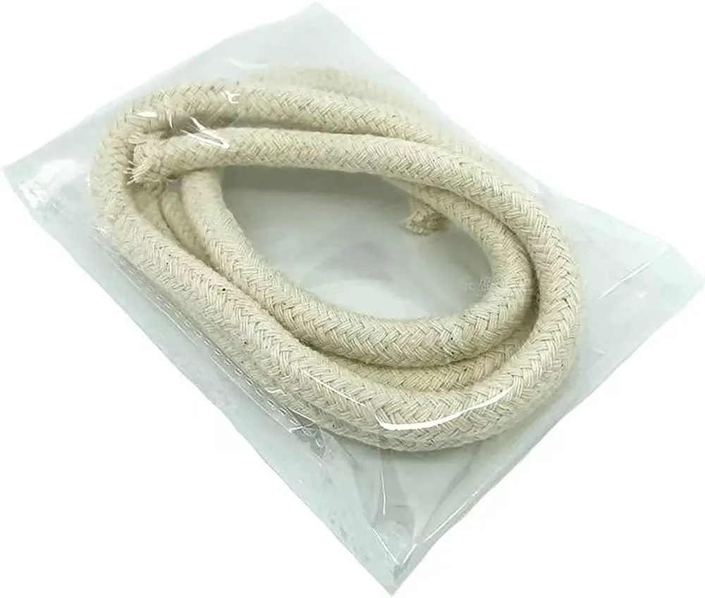 Windproof Rope Lighter Retro Trench Rattlesnake Rope Velvet Metal Lighter Fire Starter Camping Outdoors,No Need for Kerosene/Gas (10M(393.7In))