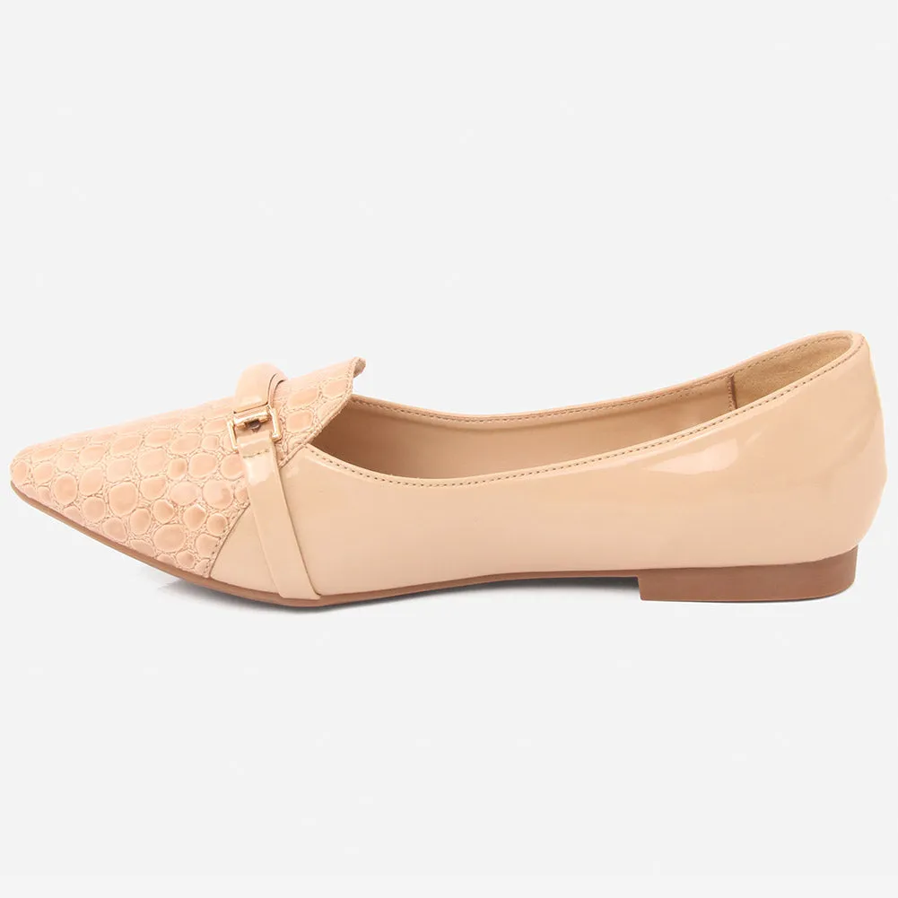Women "XIMENA" Pointed Toe Ballet Flat