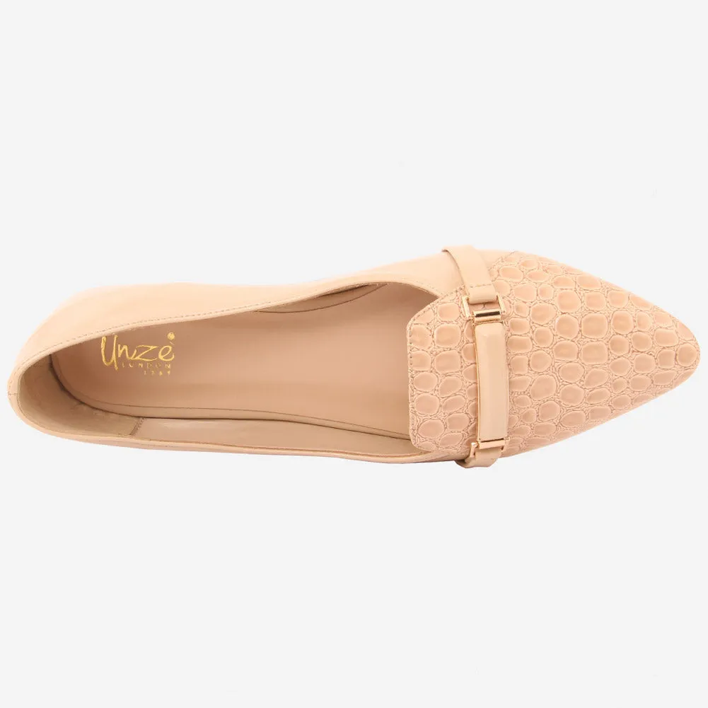 Women "XIMENA" Pointed Toe Ballet Flat