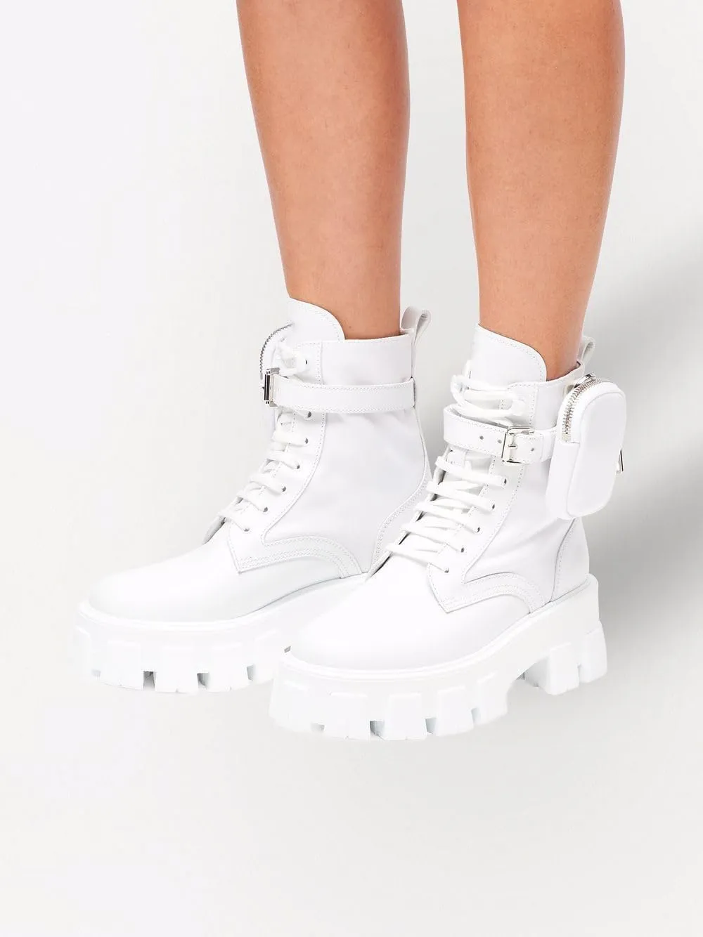Women's Goth Combat Punk Boots Platform Chunky Lug Sole Short Boots Lace Up Round Toe Zipper Buckle Casual Flat Chelsea Booties