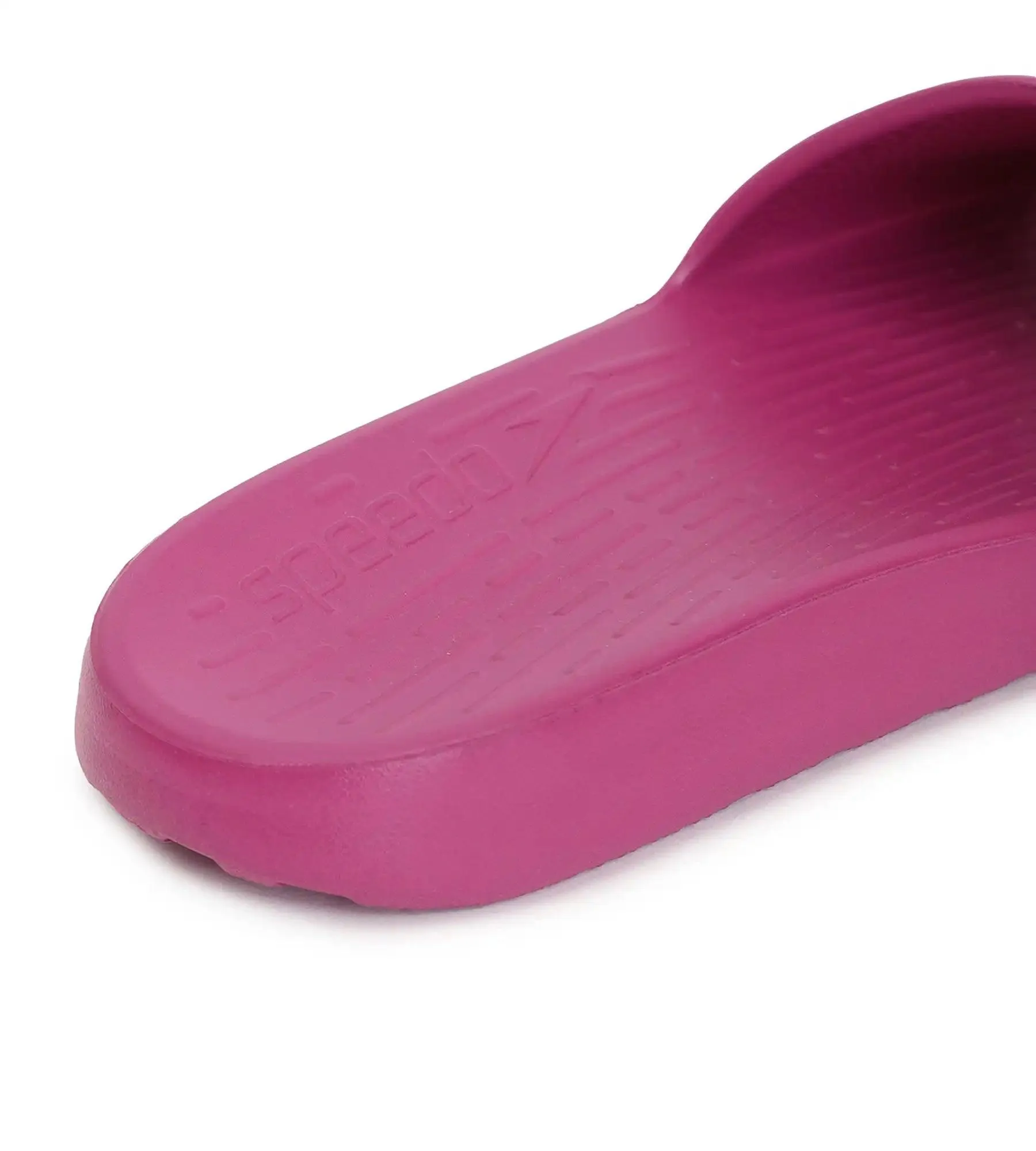 Women's Single Colour Slides - Berry & White