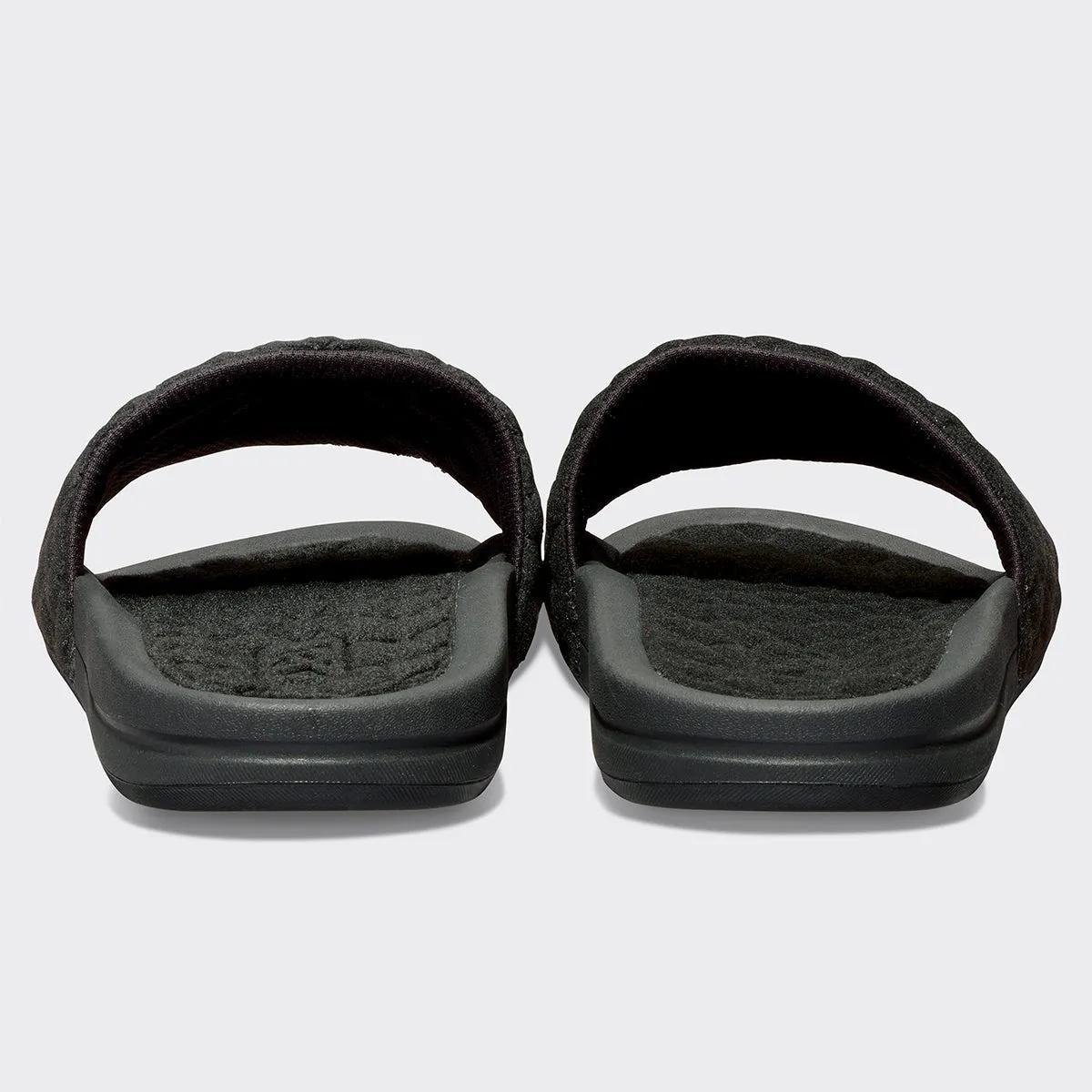 Women's | Vegan Suede Lusso Slide Black