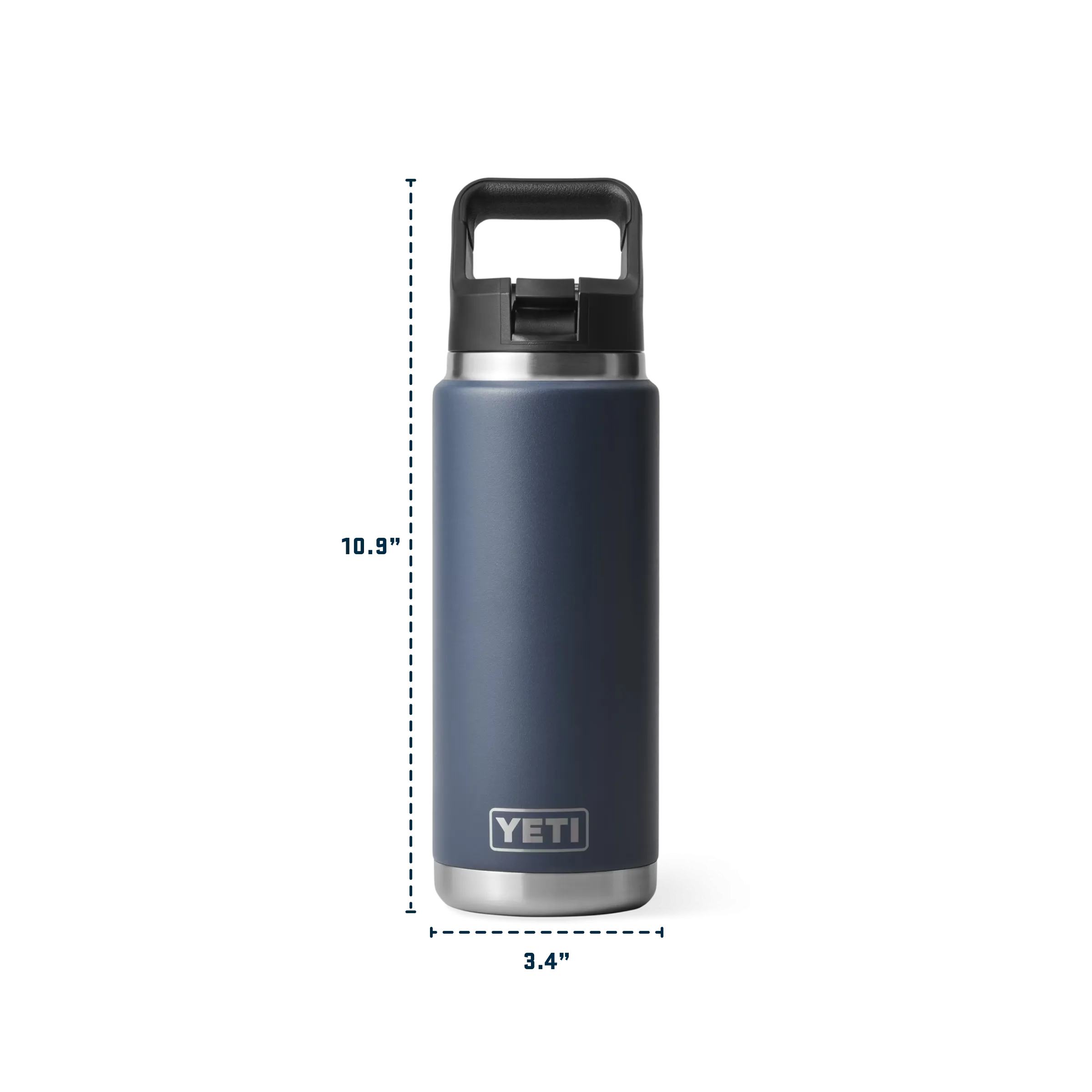 Yeti Rambler 769ml / 26 oz Bottle with Colour-Matched Straw