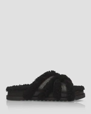 Zhuri Footbed - Black/Black